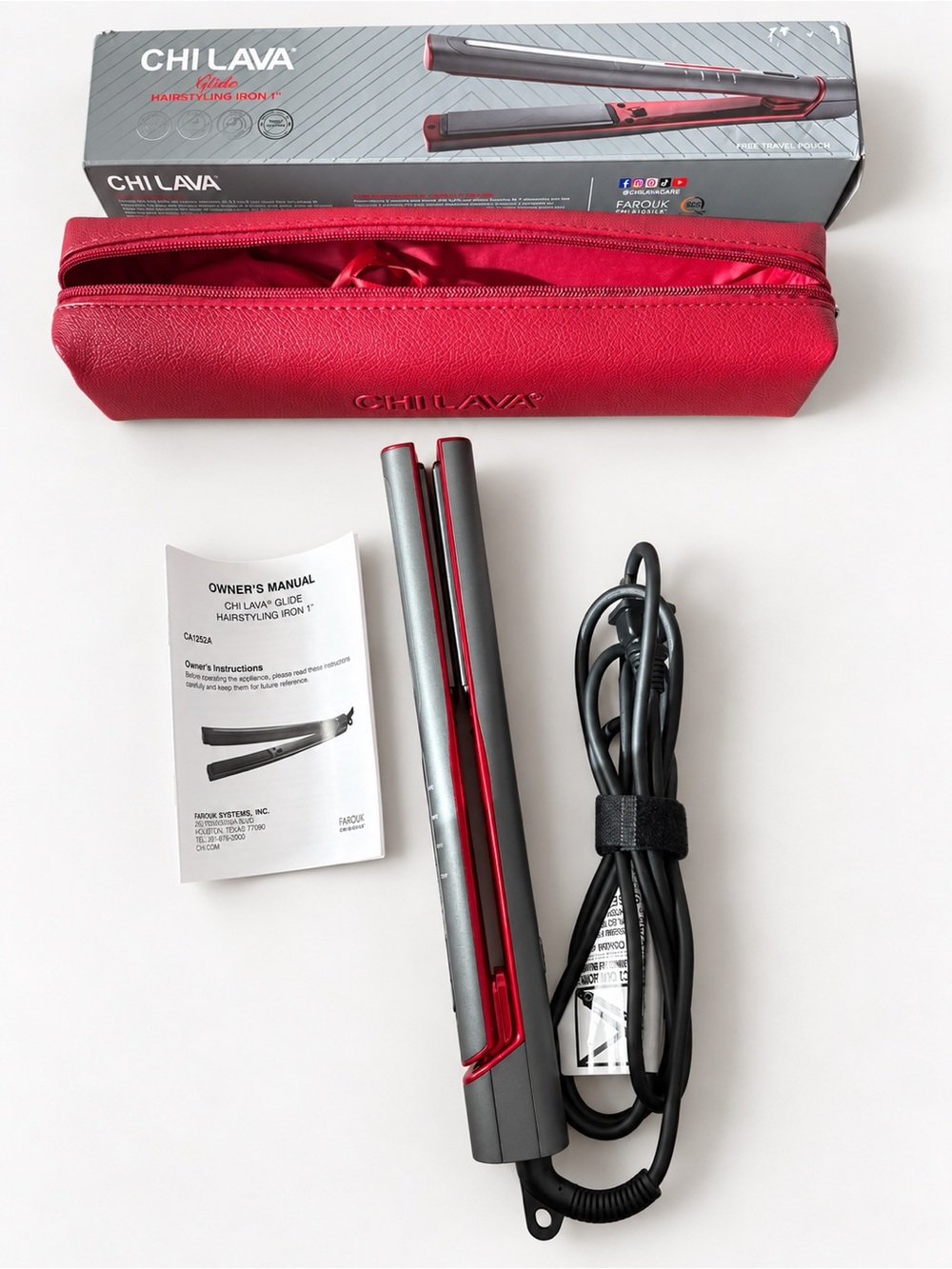 CHI Lava Glide 1” Hairstyling Iron